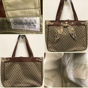 *EUC* Chadwick's Tote Bag